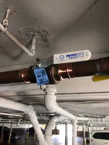 Copper pipe repair and valve work for Backflow Testing in Beckett